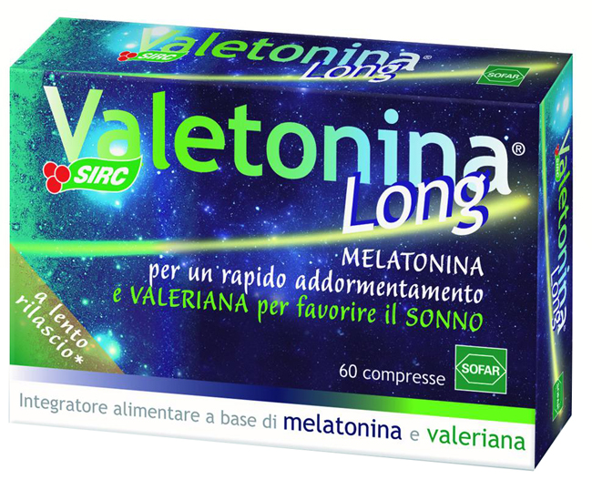 VALETONINA LONG 60 COMPRESSE ASTUCCIO 18 G - Farmacia Bartoli