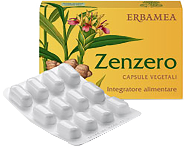 ERBAMEA ZENZERO 24 CAPSULE VEGETALI - Farmacia Bartoli