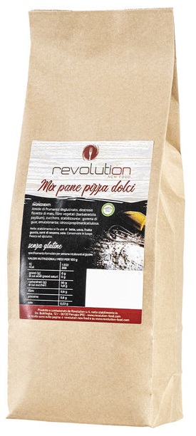 REVOLUTION MIX PANE PIZZA E IMPASTI LIEVITATI 1KG - Farmacia Bartoli