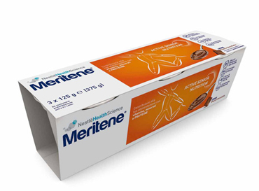 MERITENE CREMA CIOCCOLATO 3 VASETTI X 125 G - Farmacia Bartoli