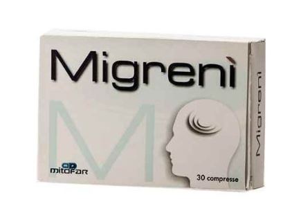 MIGRENI' 30 COMPRESSE 20 G - Farmacia Bartoli