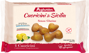 AGLUTEN CUORICINI DI SICILIA 4 X 37,5 G - Farmacia Bartoli