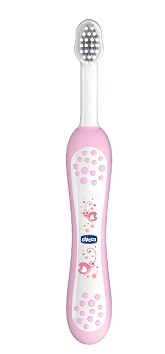 CHICCO SPAZZOLINO PRIMI DENTI DA LATTE ROSA 6-36 MESI - Farmacia Bartoli