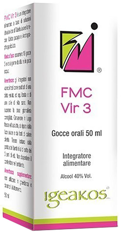 FMC VIR 3 GOCCE ORALI 50 ML - Farmacia Bartoli