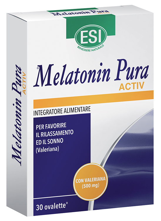 ESI MELATONIN PURA ACTIV 30 OVALETTE - Farmacia Bartoli