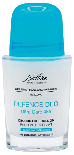 DEFENCE DEO ULTRA CARE ROLL-ON SENZA SALI D'ALLUMINIO 50 ML - Farmacia Bartoli