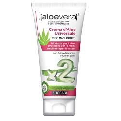 ALOEVERA2 CREMA D'ALOE UNIVERSALE VISO MANI E CORPO 75 ML - Farmacia Bartoli