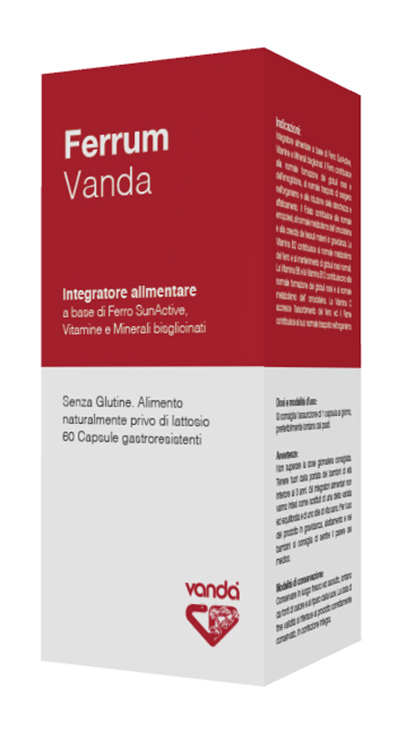 FERRUM VANDA 60 CAPSULE - Farmacia Bartoli