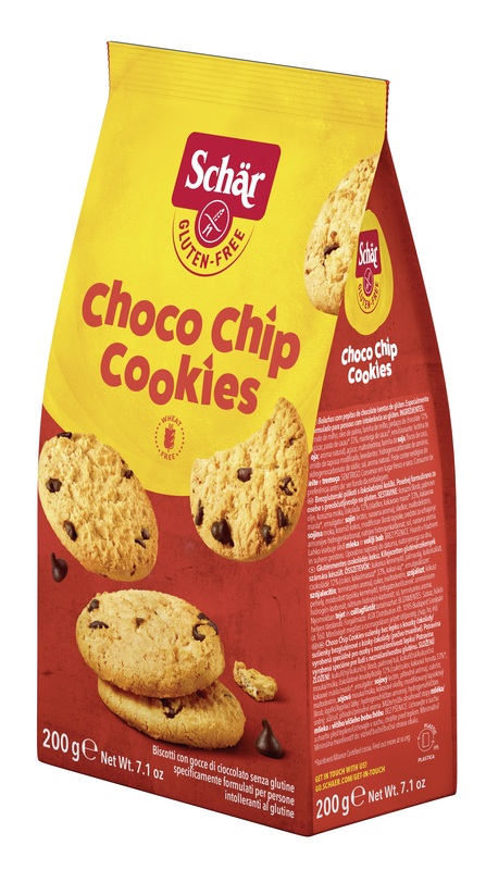 SCHAR CHOCO CHIP COOKIES 200 G - Farmacia Bartoli