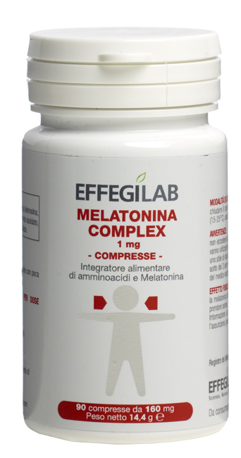 MELATONINA COMPLEX 1MG 90 COMPRESSE - Farmacia Bartoli