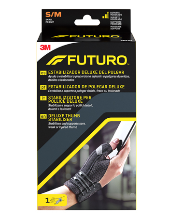 STABILIZZATORE PER POLLICE FUTURO NERO SMALL/MEDIUM 1 PEZZO - Farmacia Bartoli