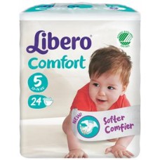 LIBERO COMFORT 5 PANNOLINO PER BAMBINO TAGLIA 10-14KG 24 PEZZI - Farmacia Bartoli