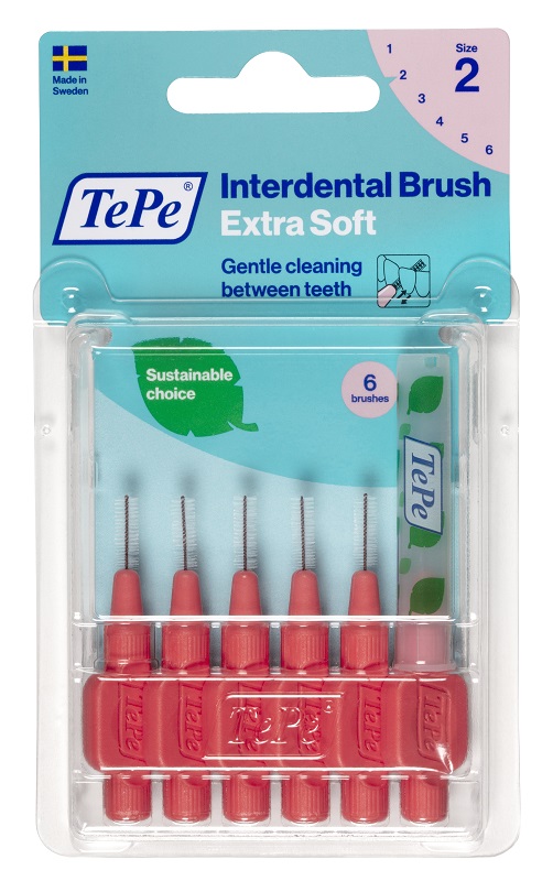TEPE SCOVOLINO XSOFT ROSSO 0,5MM 6 PEZZI - Farmacia Bartoli
