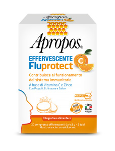 APROPOS FLUPROTECT EFFERVESCENTE C 20 COMPRESSE - Farmacia Bartoli