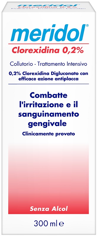 MERIDOL CLOREXIDINA 0,2% COLLUTORIO 300 ML - Farmacia Bartoli