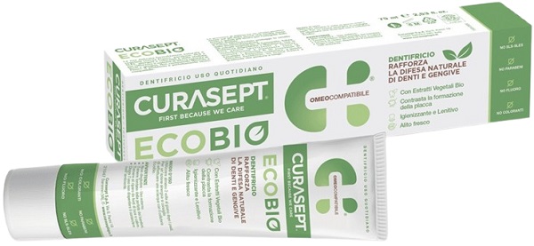 CURASEPT PHARMADENT ECOBIO DENTIFRICIO 75 ML - Farmacia Bartoli
