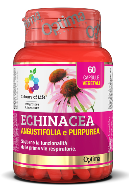 COLOURS OF LIFE ECHINACEA 60 CAPSULE VEGETALI 500 MG - Farmacia Bartoli