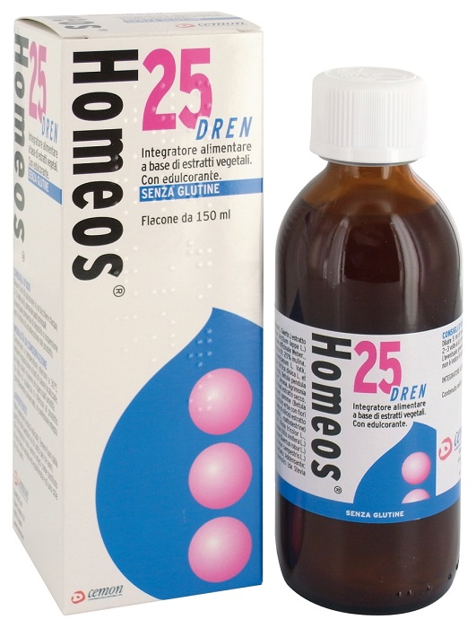 HOMEOS 25 DREN 150ML - Farmacia Bartoli