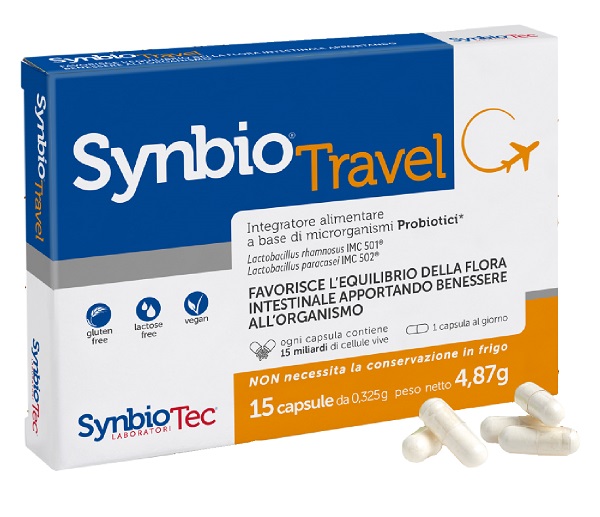SYNBIOTRAVEL 15 CAPSULE - Farmacia Bartoli