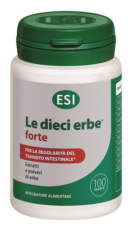 ESI LE DIECI ERBE+FORTE 100 OVALETTE - Farmacia Bartoli