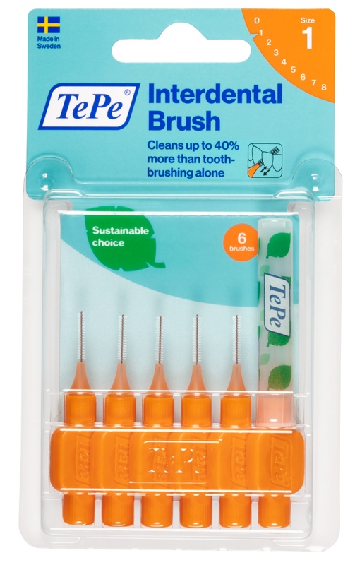 TEPE SCOVOLINO ARANCIONE 0,45 MM 6 PEZZI - Farmacia Bartoli