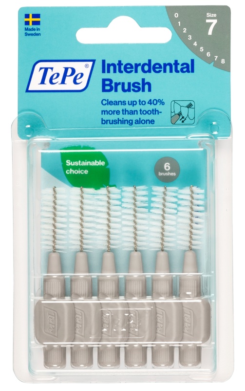 TEPE SCOVOLINO GRIGIO 1,3 MM 6 PEZZI - Farmacia Bartoli