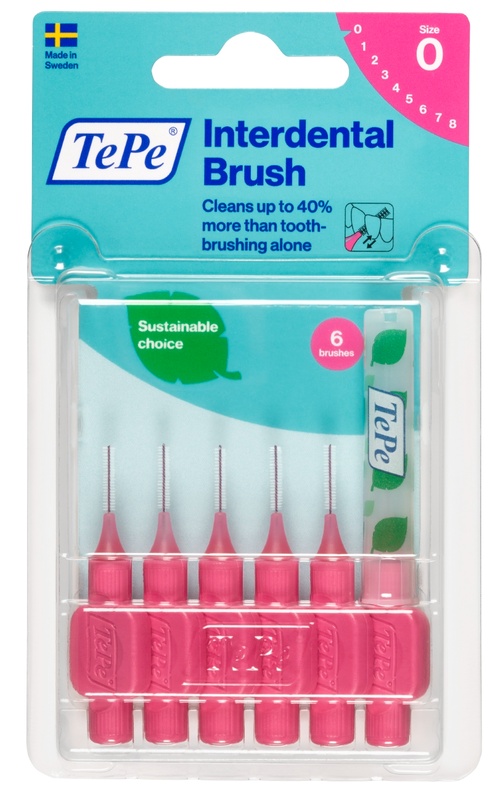 TEPE SCOVOLINO ROSA 0,4MM 6 PEZZI - Farmacia Bartoli
