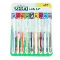 GUM TRAV/LER KIT SCOVOLINI 9 PEZZI - Farmacia Bartoli