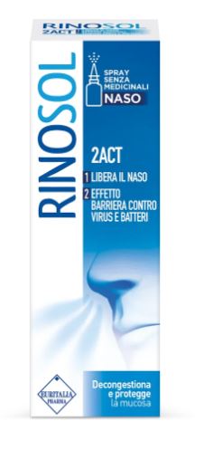 SPRAY NASALE RINOSOL 2ACT 15 ML - Farmacia Bartoli