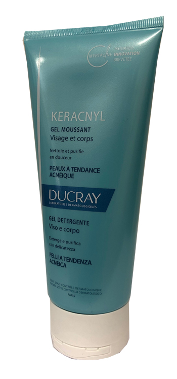 KERACNYL GEL MOUSSANT VISO CORPO 200 ML - Farmacia Bartoli