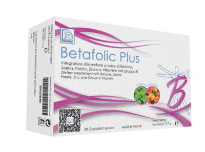 BETAFOLIC PLUS 30 CAPSULE ASTUCCIO 18,6 G - Farmacia Bartoli