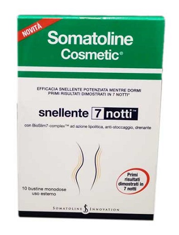SOMATOLINE COSMETIC SNELLENTE 7 NOTTI SACCHETTO 200 ML - Farmacia Bartoli