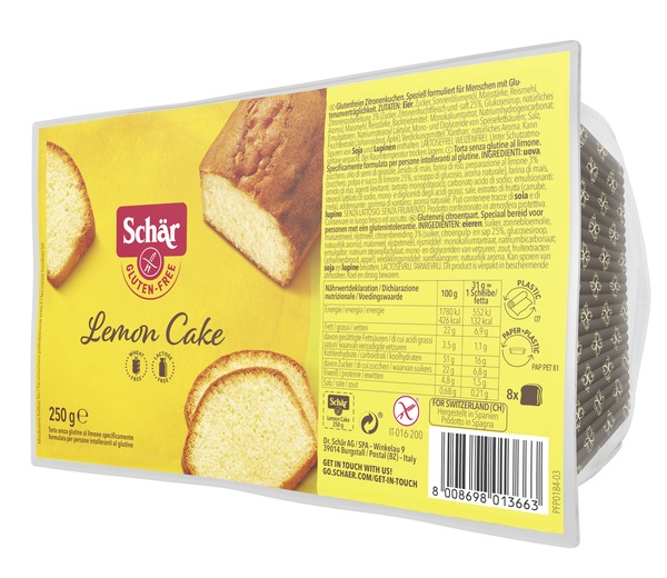 SCHAR LEMON CAKE 250 G - Farmacia Bartoli