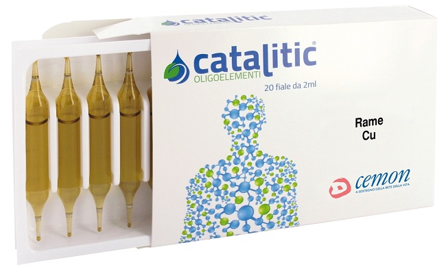 CATALITIC OLIGOELEMENTI RAME CU 20 AMPOLLE - Farmacia Bartoli