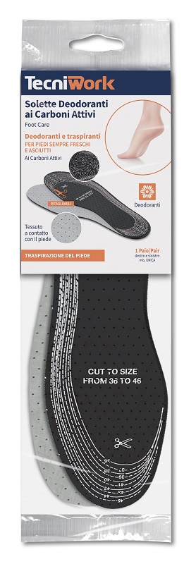 SOLETTE DEODORANTI AI CARBONI ATTIVI 1 PAIO - Farmacia Bartoli