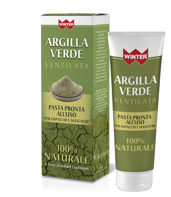 WINTER ARGILLA VERDE VENTILATA PRONTA ALL'USO 250 ML - Farmacia Bartoli