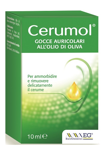CERUMOL GOCCE AURICOLARI 10 ML - Farmacia Bartoli