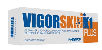 VIGORSKIN K1 PLUS CREMA PER LESIONI CUTANEE NON INFETTE 100 ML - Farmacia Bartoli