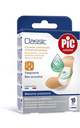 CEROTTO PIC CLASSIC 25X72 MM 10 ANTIBATTERICO 10 PEZZI - Farmacia Bartoli