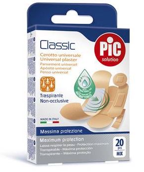 CEROTTO PIC CLASSIC MIX ANTIBATTERICO 20 PEZZI - Farmacia Bartoli