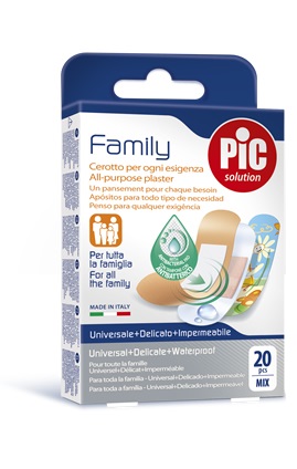 CEROTTO PIC STRIP FAMILY 20 PEZZI ANTIBATTERICO CON TAMPONE - Farmacia Bartoli