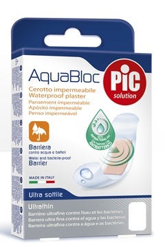 CEROTTO PIC AQUABLOC 5X7 STERILE ANTIBATTERICO 5 PEZZI - Farmacia Bartoli