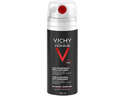 VICHY HOMME DEO AEROSOL 72H 150 ML - Farmacia Bartoli