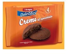 BIAGLUT DOLCISFIZI CREMI' AL CIOCCOLATO RIPIENI DI CREMA AL CACAO 160 G - Farmacia Bartoli