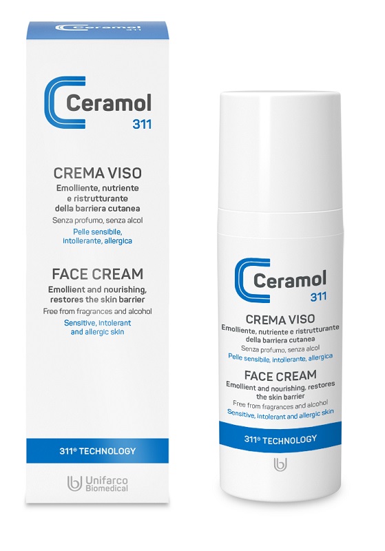 CERAMOL 311 CREMA VISO 50 ML - Farmacia Bartoli