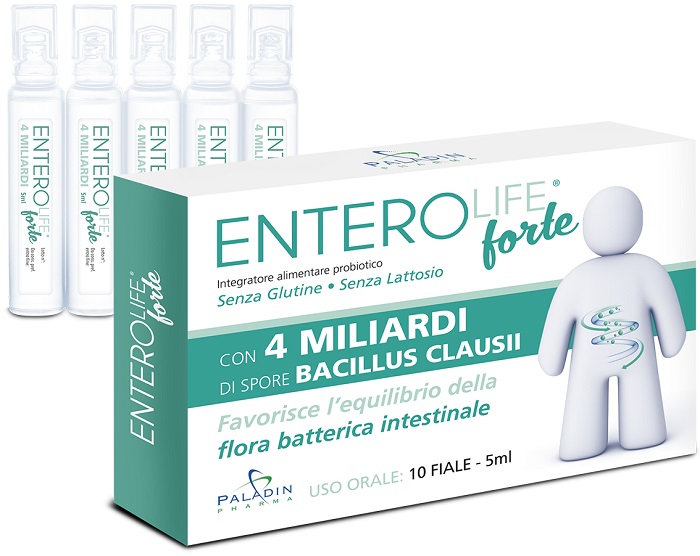 ENTEROLIFE FORTE 4 MILIARDI 10 FIALE DA 5 ML - Farmacia Bartoli