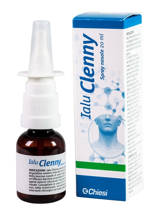 IALU CLENNY SPRAY NASALE SOLUZIONE SALINA ISOTONICA CON ACIDO IALURONICO E SALE SODICO 20 ML - Farmacia Bartoli
