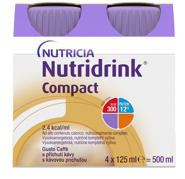 NUTRICIA NUTRIDRINK COMPACT GUSTO CAFFE' 4 BOTTIGLIE DA 125 ML - Farmacia Bartoli
