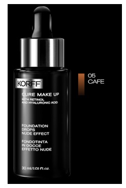 KORFF CURE MAKE UP FONDOTINTA GOCCE 05 CAFE 30 ML - Farmacia Bartoli