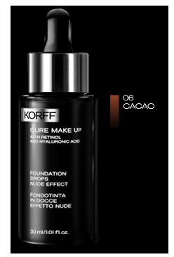 KORFF CURE MAKE UP FONDOTINTA GOCCE 06 CACAO 30 ML - Farmacia Bartoli